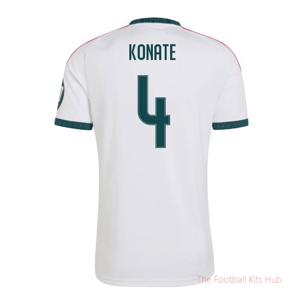 2026-2027 Real Madrid Home Shirt Konate #4 Soccer Kit Team Jersey