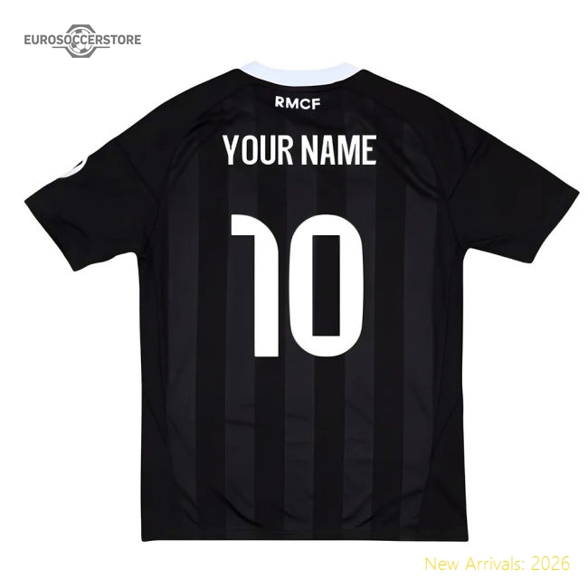 Performance 2025-2026 Real Madrid Third Goalkeeper Youth Kit (Black) (Your