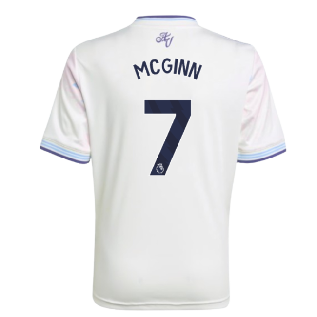 High-Quality 2025-2026 Aston Villa Third Kit - Kids McGinn 7
