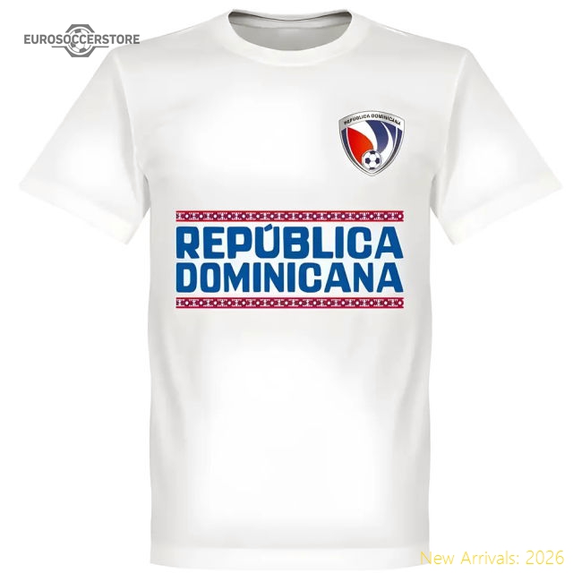 Dominican Republic Team T-shirt - White - Fan Collection