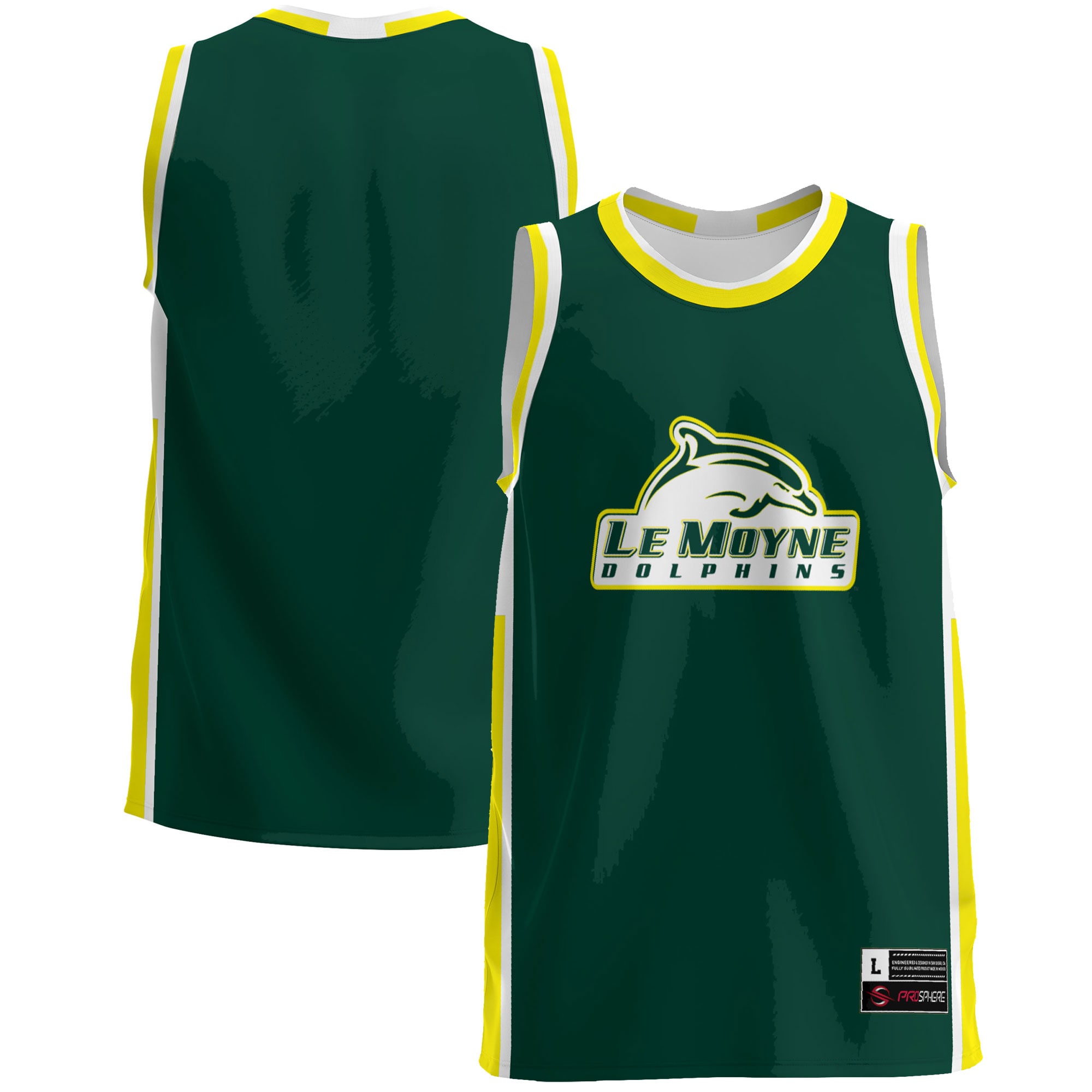 [DDG] Women's Le Moyne Dolphins GameDay Greats Lightweight Basketball Jersey - Green