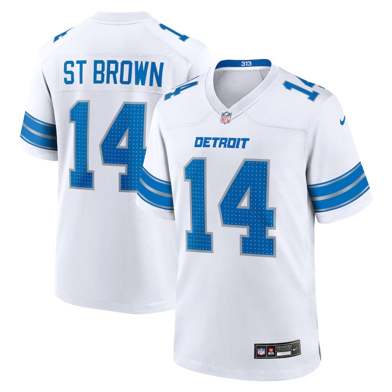 None Amon-Ra St. Brown DET Lions Modern Affordable Jersey Game Day Wea