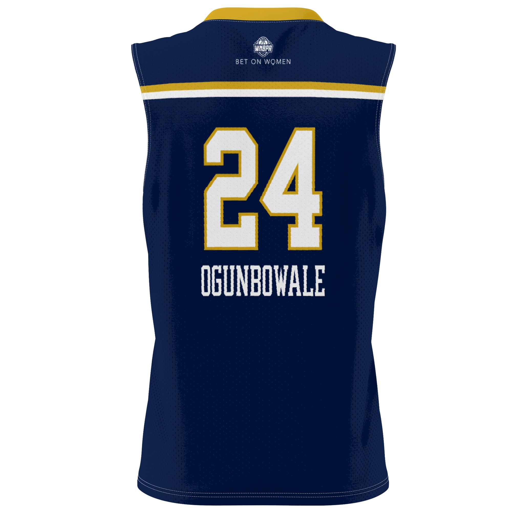 [NJP] Arike Ogunbowale Notre Dame Fighting Irish GameDay Greats Youth Lightweight Basketball Alumni Jersey - Navy
