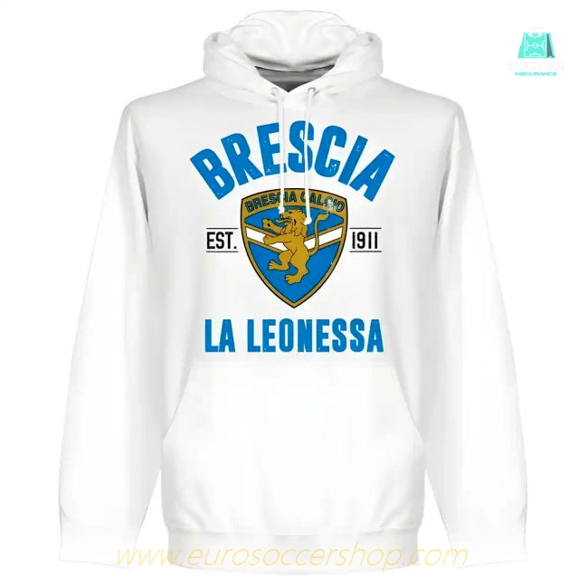 Brescia Established Hoodie - White