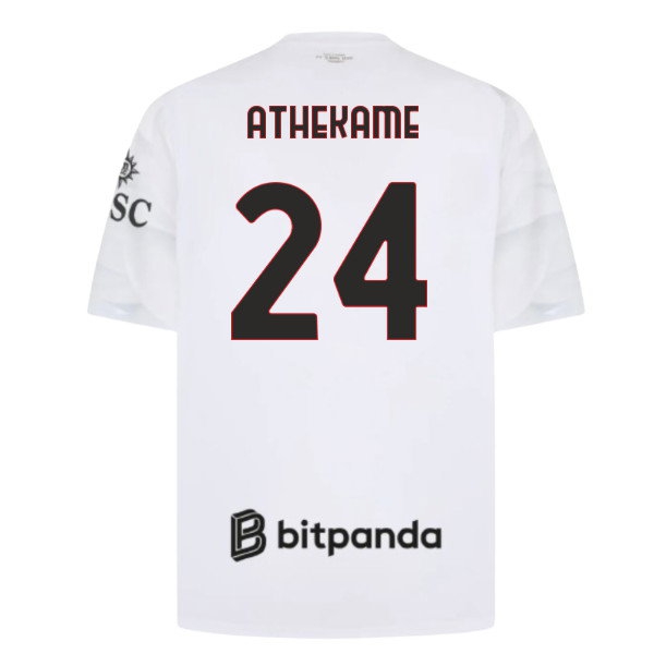 [WSG] 2026 2027 AC Milan Shirt Away Uniform (Athekame 24)