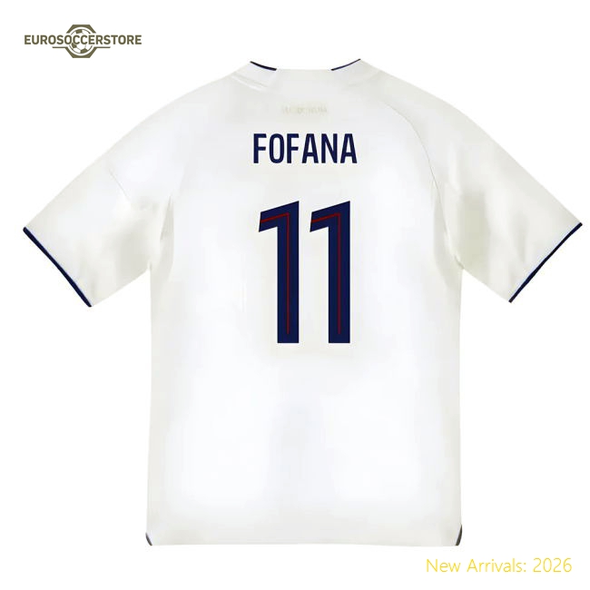 Comfortable Team Kids Jersey Fofana 2025-2026 Performance Fabric