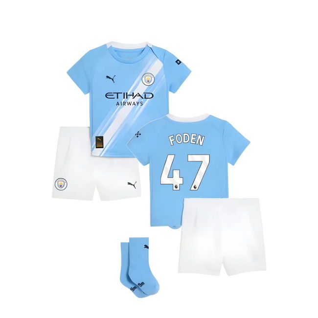 Man City 2025-2026 Home - Official Player Version Edition