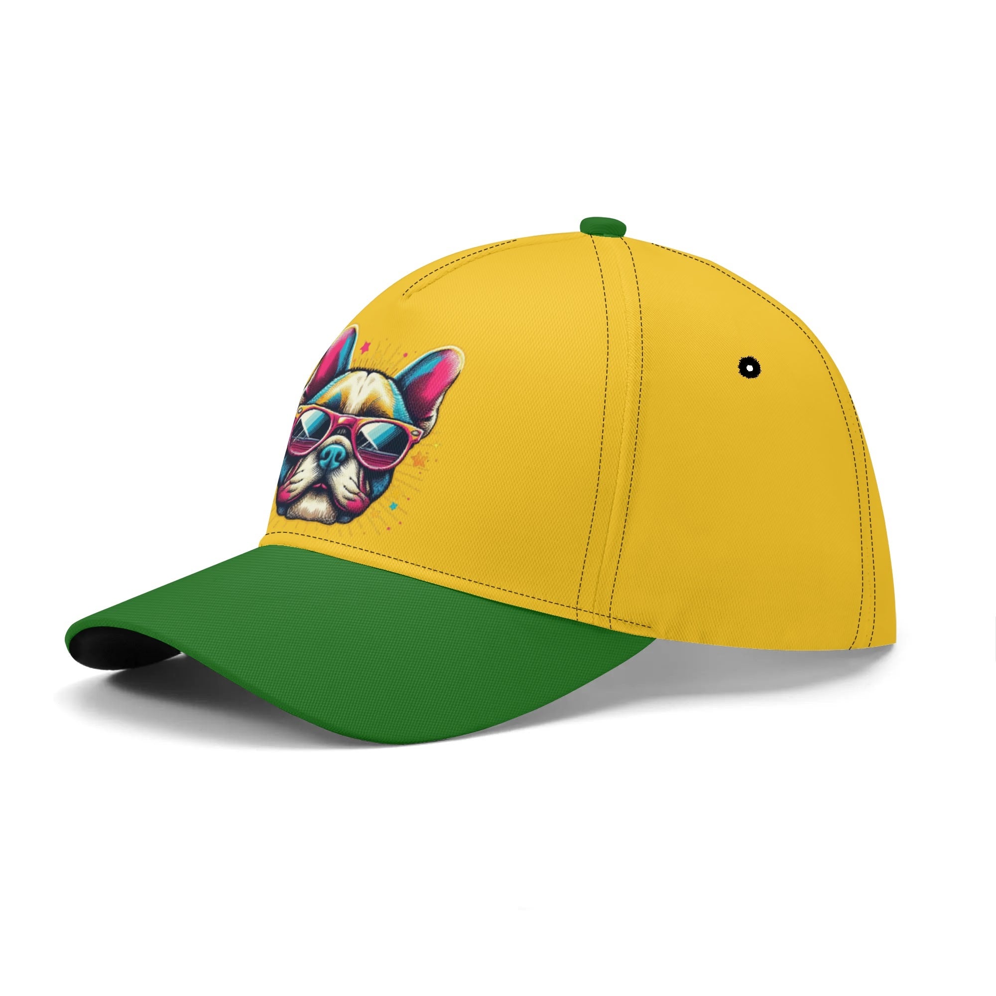 French Bulldog Paisley Baseball Cap Useful Frenchie Gear