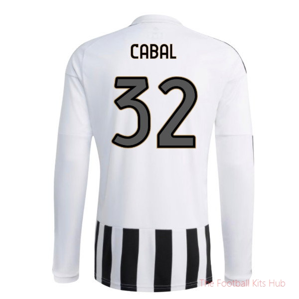 Football Juventus 2026-2027 Long Sleeve Home Shirt (Cabal 32)