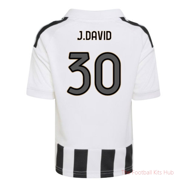 Breathable Juventus 2026-2027 Home Mini Kit (J.David 30)