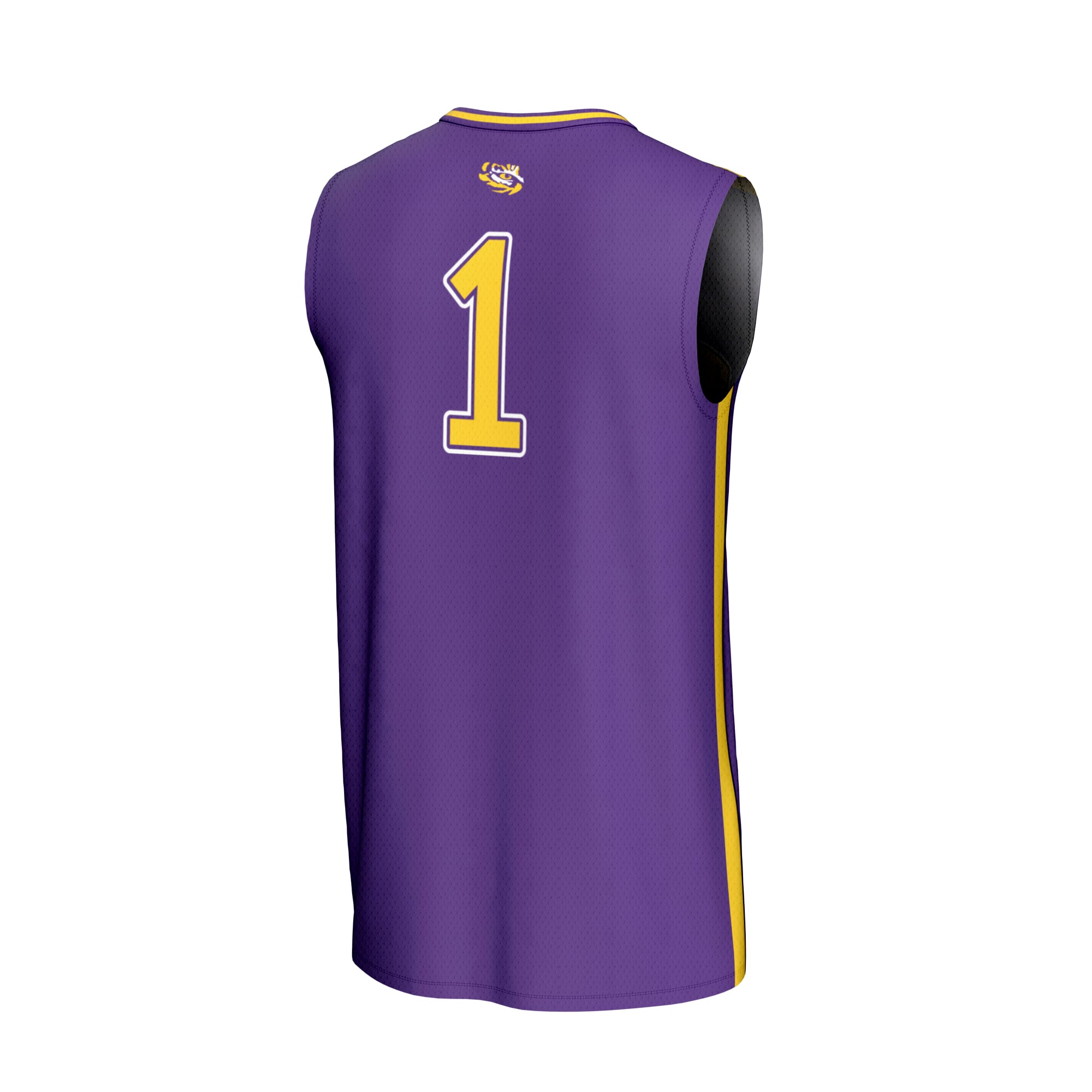 #1 LSU Tigers GameDay Greats Unisex Lightweight Basketball Fashion Jersey - Purple