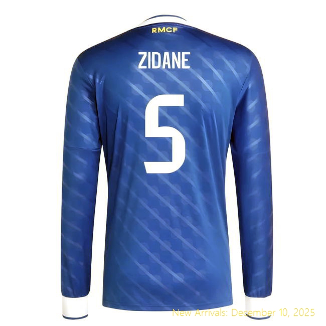 2025-2026 Real Madrid Third Shirt - Elite Supporter Wear (Zidane 5)