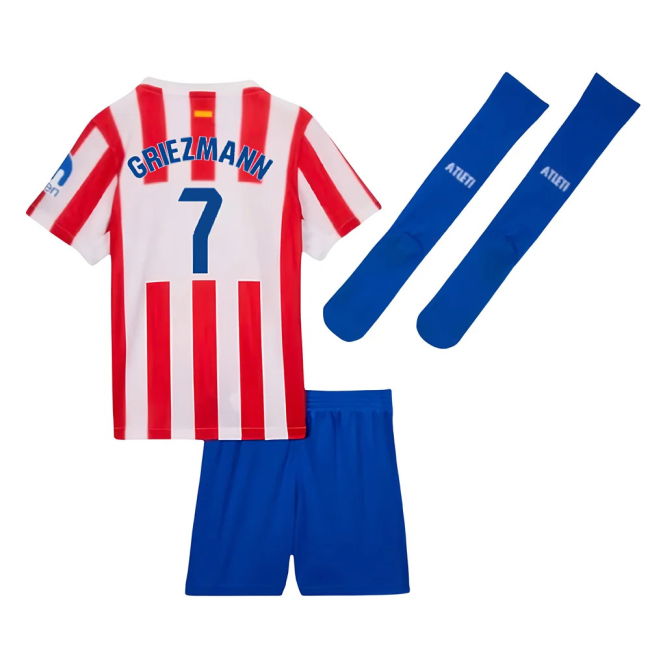 2025-2026 Atletico Madrid Home Football Shirt | Replica