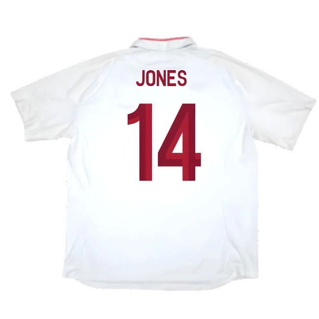 Unique England Home Collector Jersey 2012-2013 (Jones 14)
