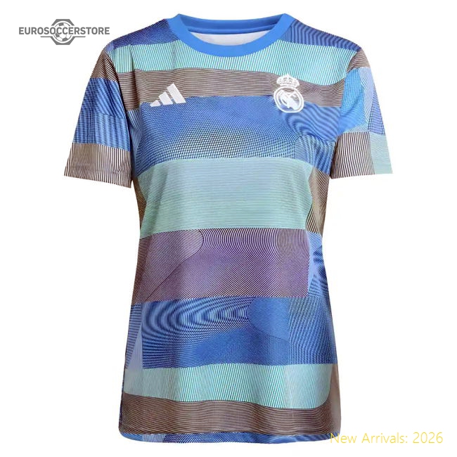 Authentic Home Real Madrid Jersey Womens Moisture-wicking
