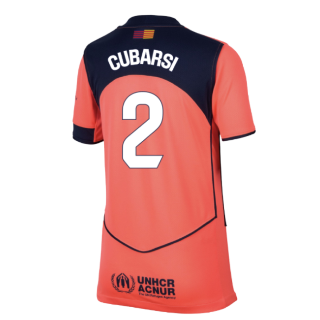 Fan-Favorite 2025-2026 Barcelona Third Shirt (Kids) (Cubarsi 2)