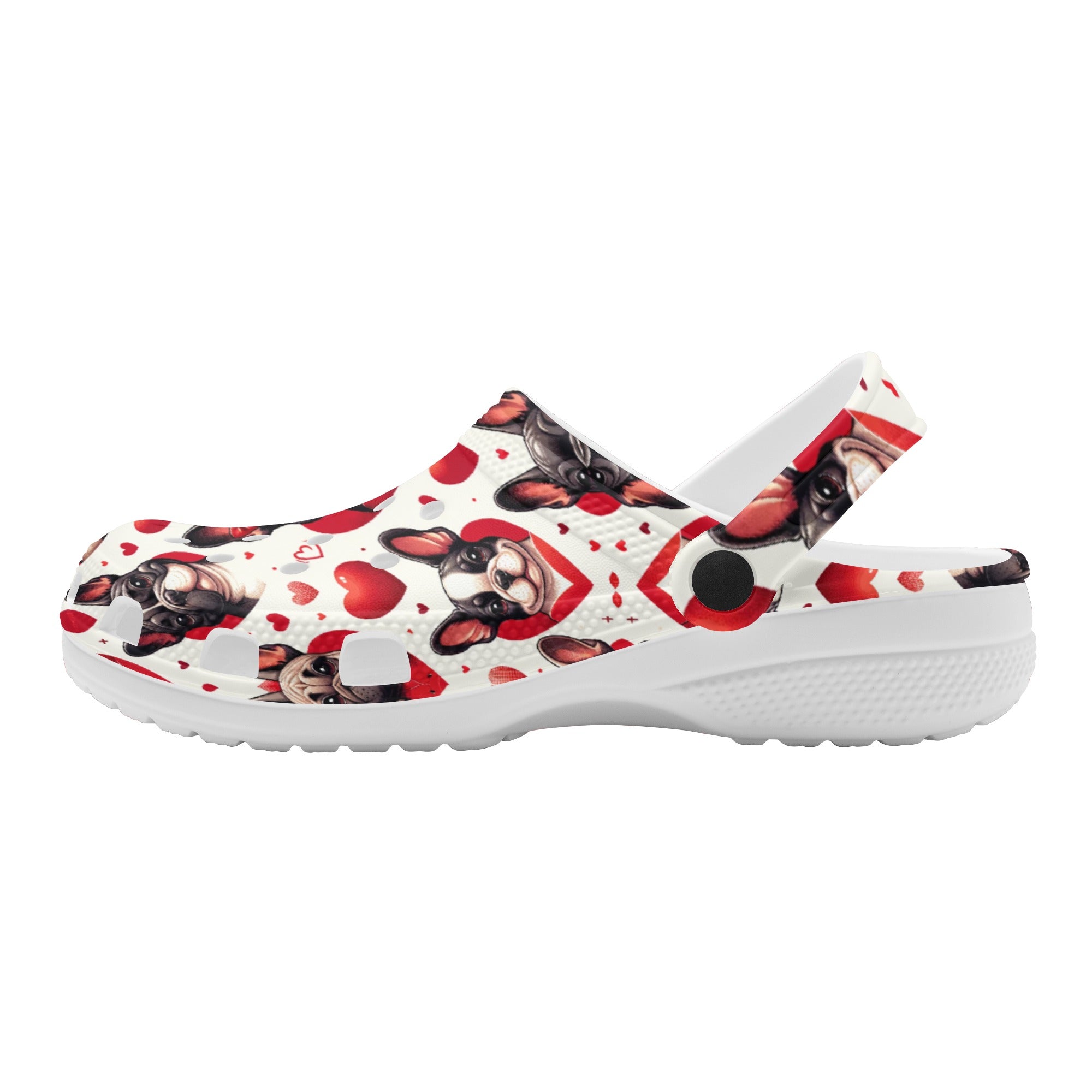 Frenchie-Fan Trendy High-Quality Holly - Unisex Clogs as a Gift Stylish