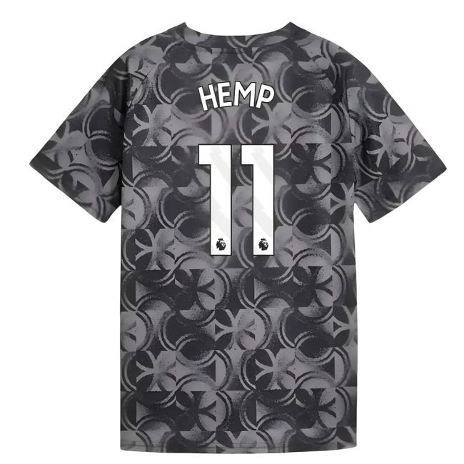 Hemp 11 Man City Club Team Fan Shirt - Kids Version