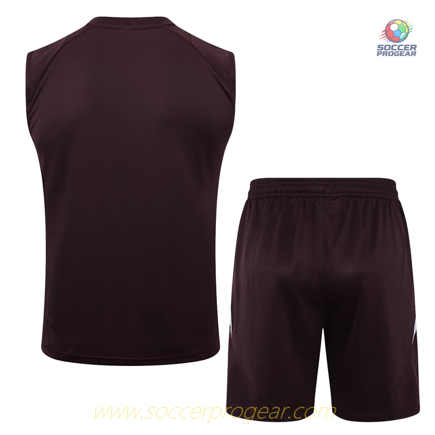 Bayern Munich 2024/25 Collection Dark Red Short Tank Top