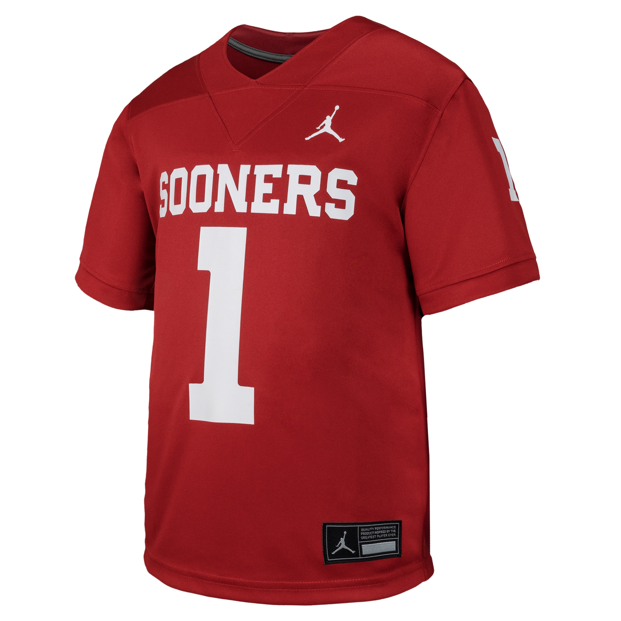 [NJP] Oklahoma Sooners Toddler Untouchable Replica Game Jersey - Crimson