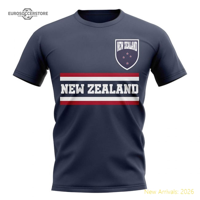 New Zealand Core Football Country T-shirt (navy) - Fan Collection