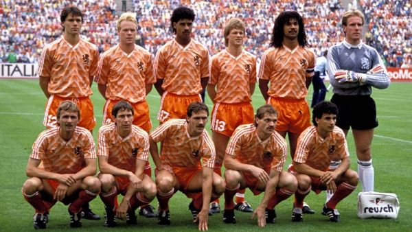 Official 1988 Netherlands Home Retro Soccer Jersey Shirt