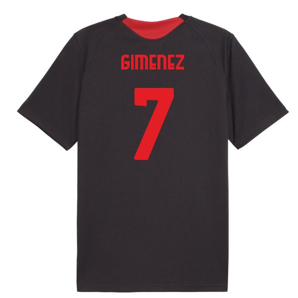 [JED] 2026-2027 AC Milan Training Jersey (Flat Dark Gray) (Gimenez 7)
