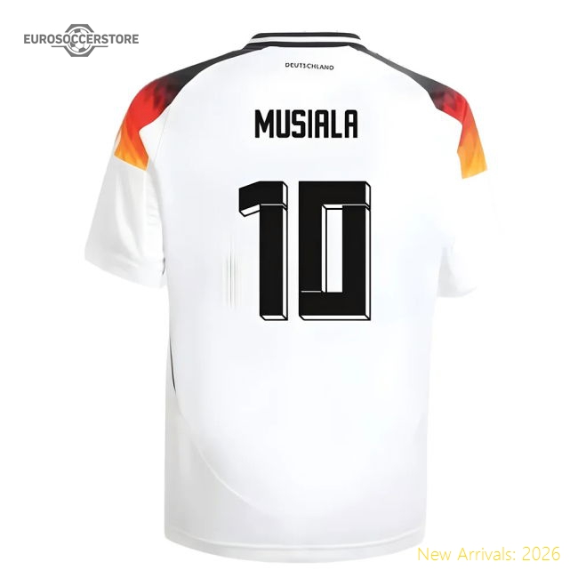 Child-friendly Football Team Kids Jersey Musiala 2024-2025 Aeroready
