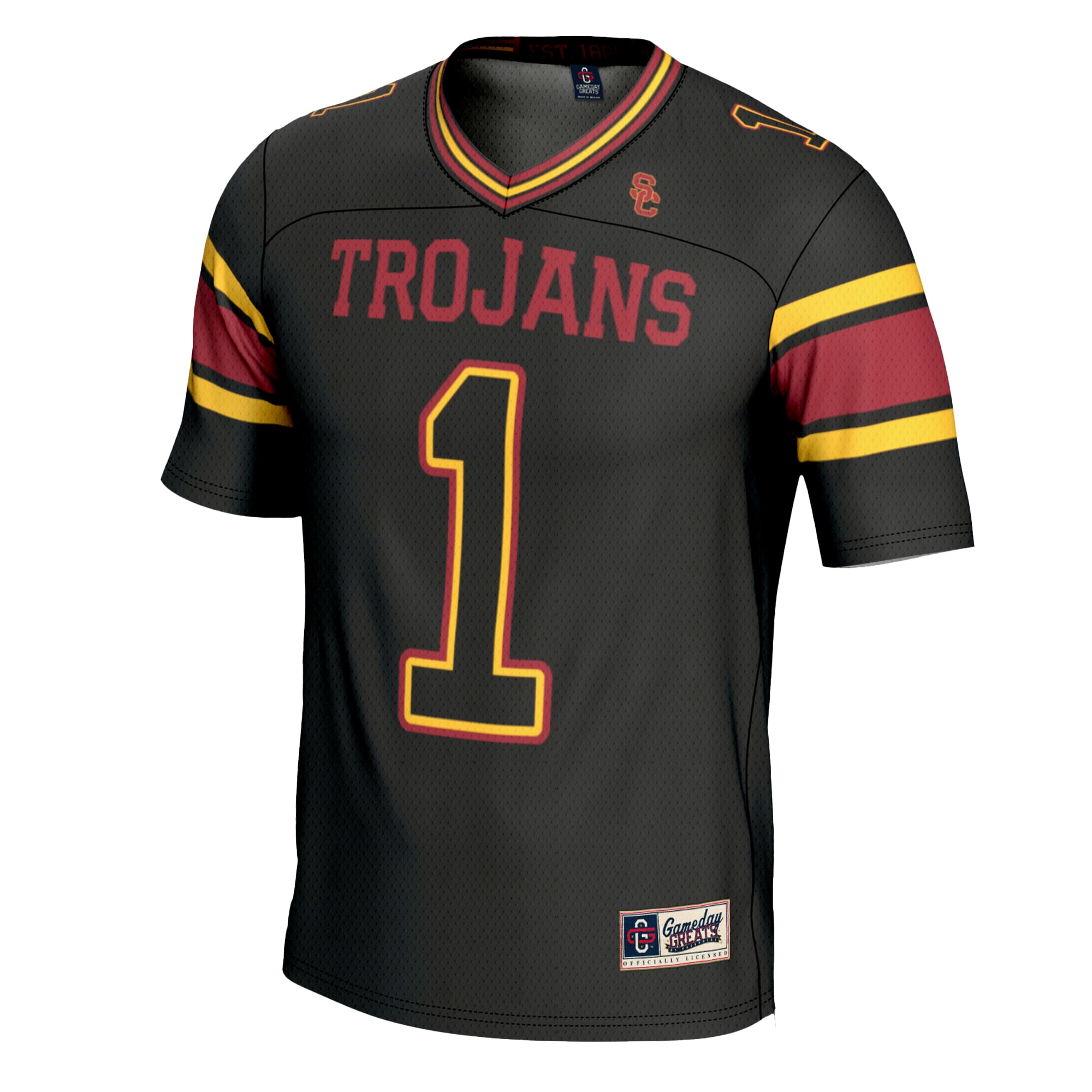 [DDG] USC Trojans GameDay Greats Youth Football Jersey - Black