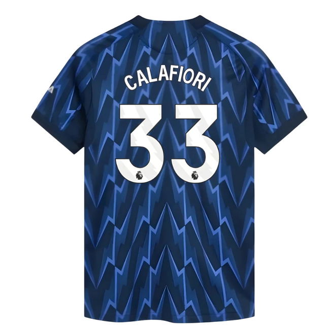 2025-2026 Arsenal Authentic Away Shirt (Womens) (Calafiori 33) (Lim...