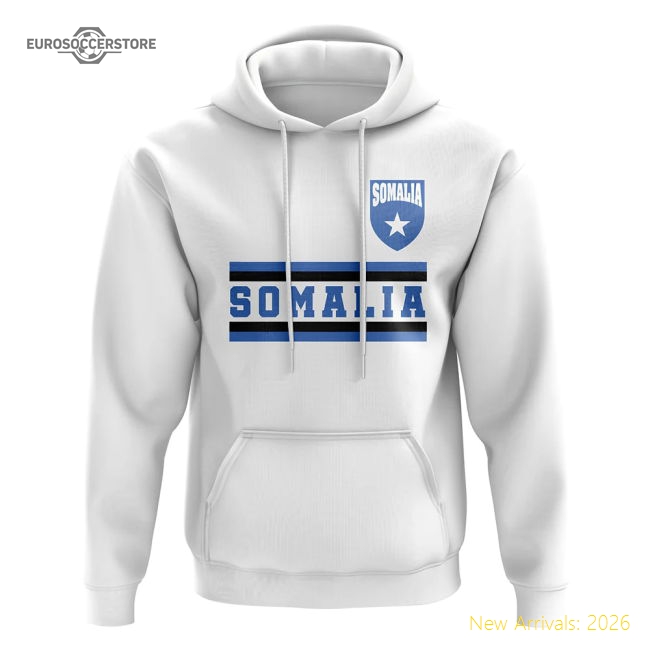 Somalia Core Football Country Hoody (white) - Premium Collection