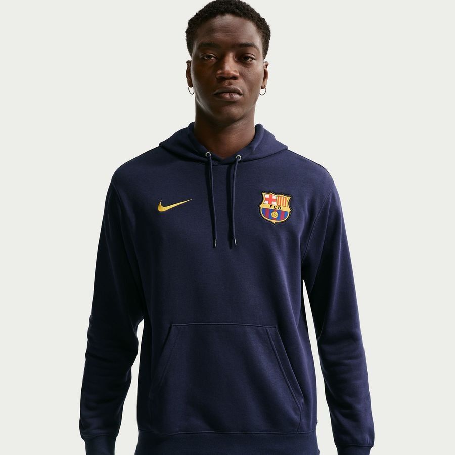 [EFKS] Barcelona Hoodie Club Blackened Blue/Mineral Yellow Uniform