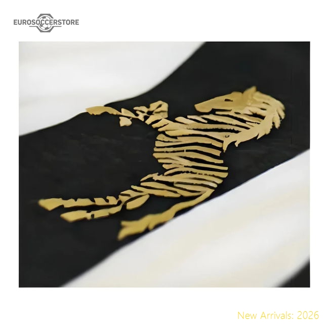 La Zebra Home Retro Football Shirt - Match Quality - Official Design