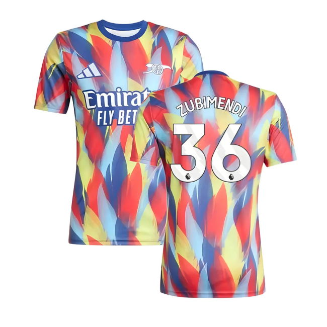 Arsenal Club Sophisticated Home Football Shirt (Zubimendi 36)