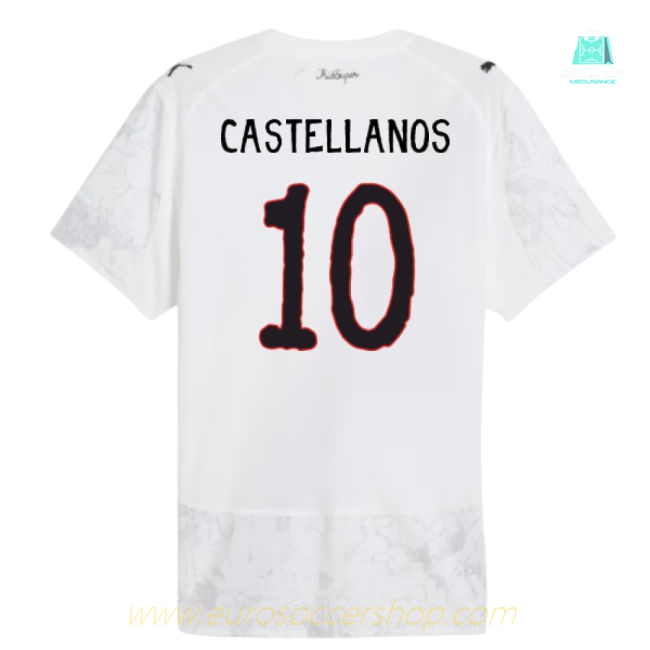 2025-2026 KIDSUPER x Manchester City CWC Authentic Shirt (White) (Castellanos 10)