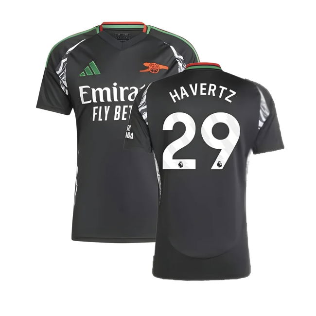 Arsenal Away Football Jersey 2024-20 Season Havertz 29 L S