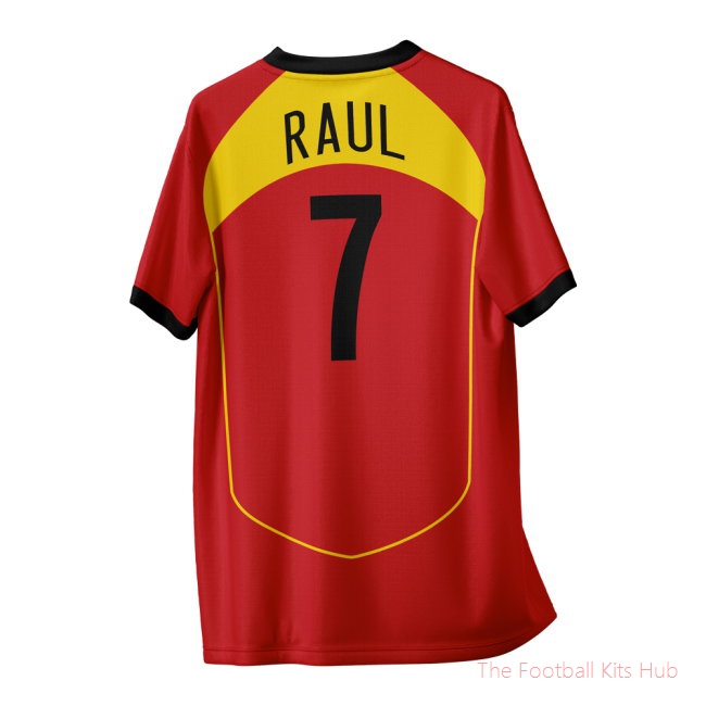 Raul 7 Spain Vintage Style Concept Shirt Adult Short Sleeve