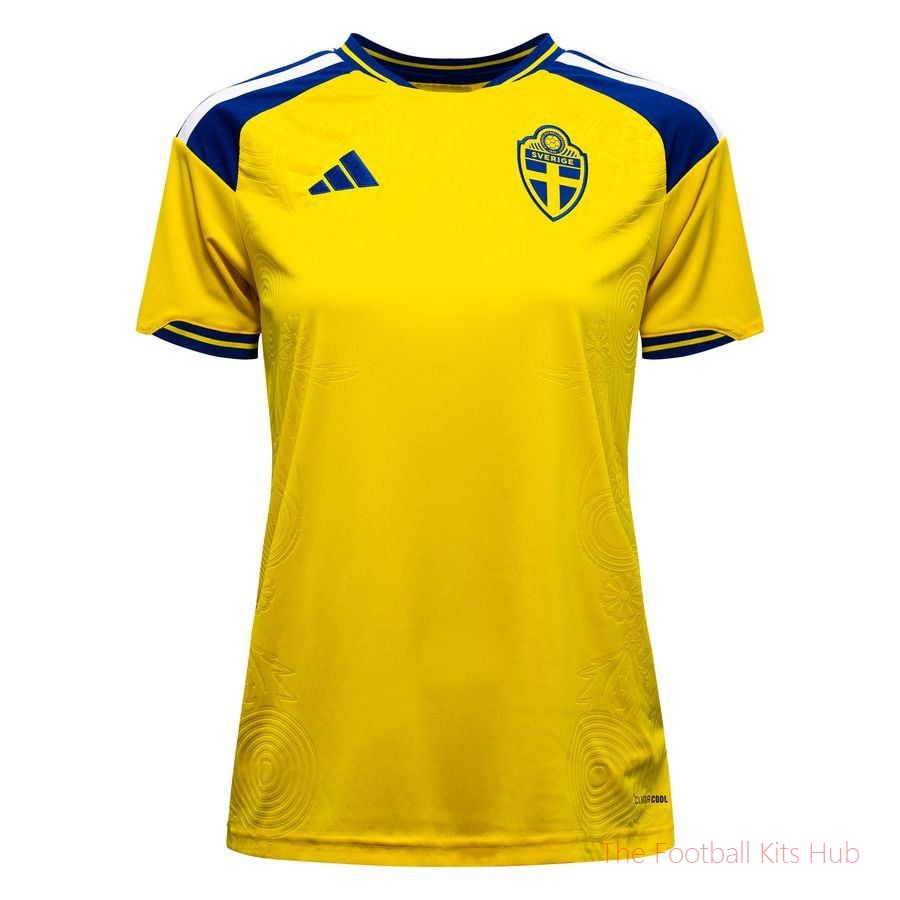 Sweden Home Shirt World Cup 2026 Women