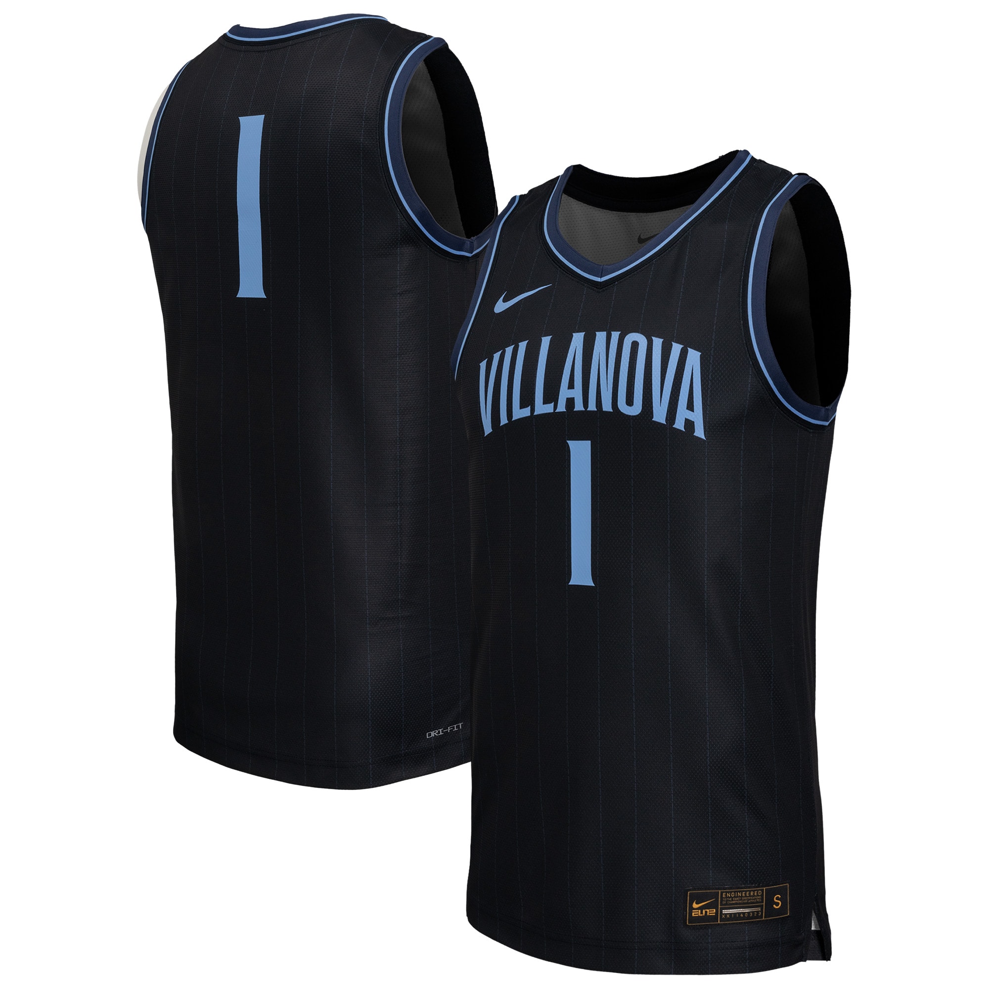 [NJP] Villanova Wildcats Replica Basketball Jersey - Navy