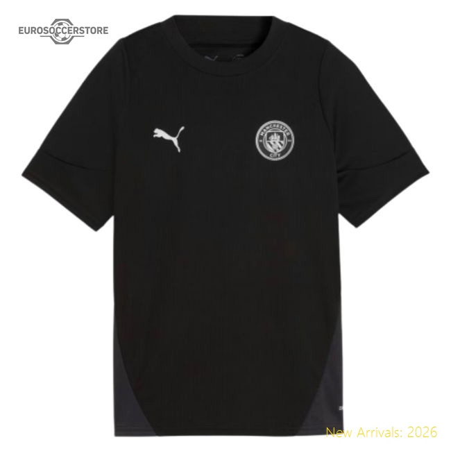 Superior Authentic 2025-2026 Man City Training Kit Black - Kids