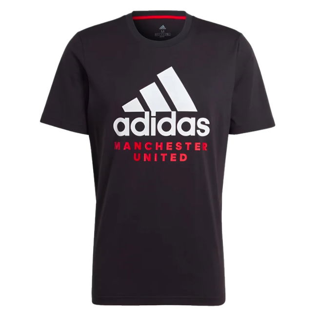 2023-2024 Man Utd DNA Graphic Tee (Black) (Rooney 10)