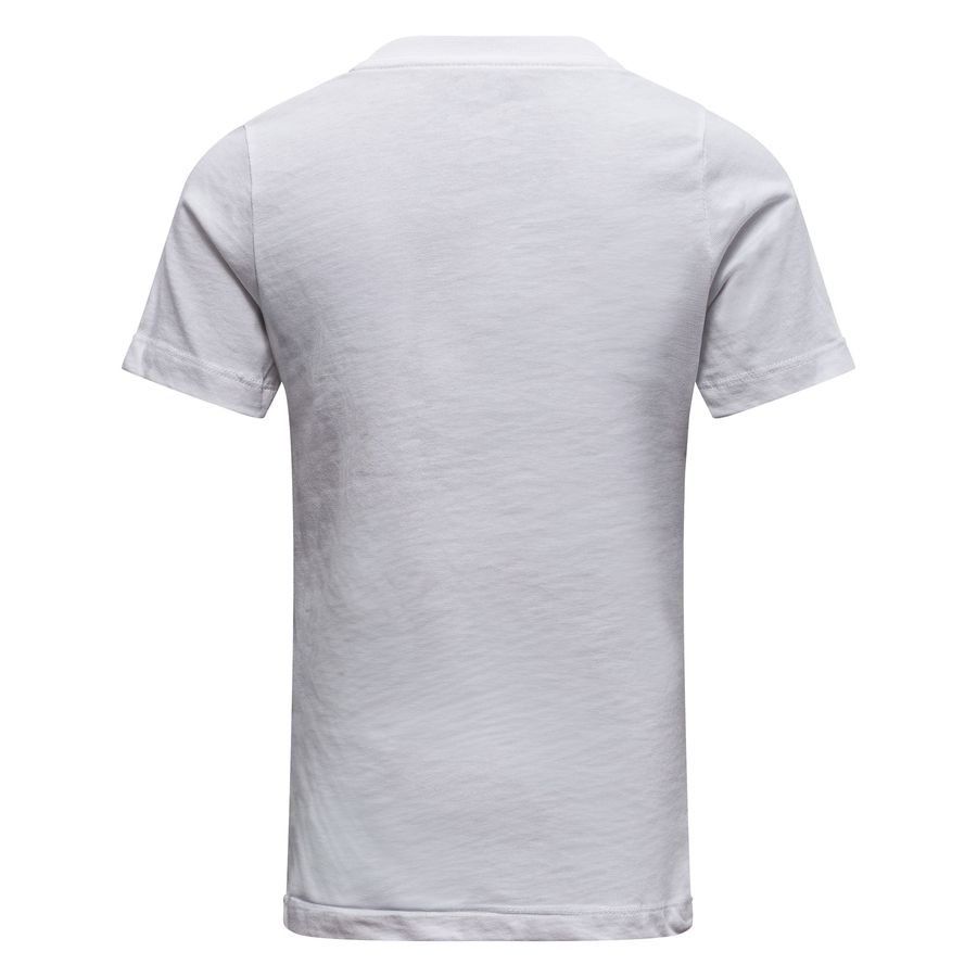 England T Shirt Crest Pure White Kids Supporter Version