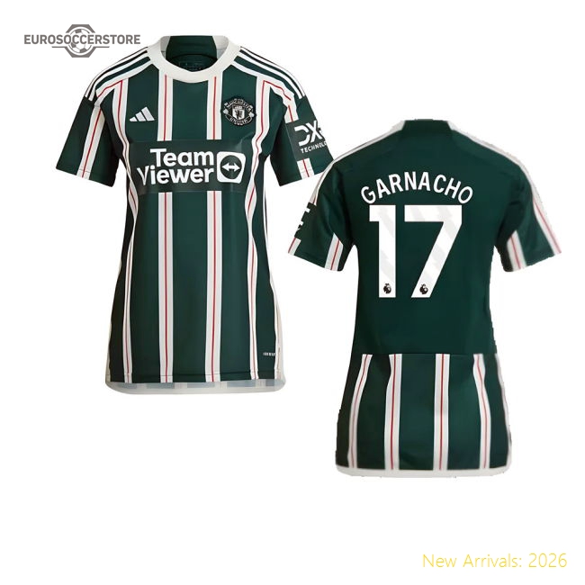 2023-2024 Man Utd Away Shirt (Ladies) (Garnacho 17)