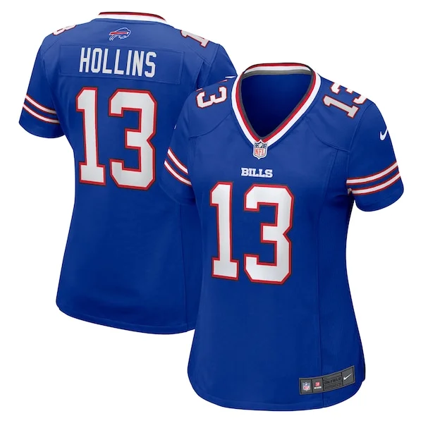 None Mack Hollins Game Jersey - Royal | NFL Player Jersey | NFL Footba