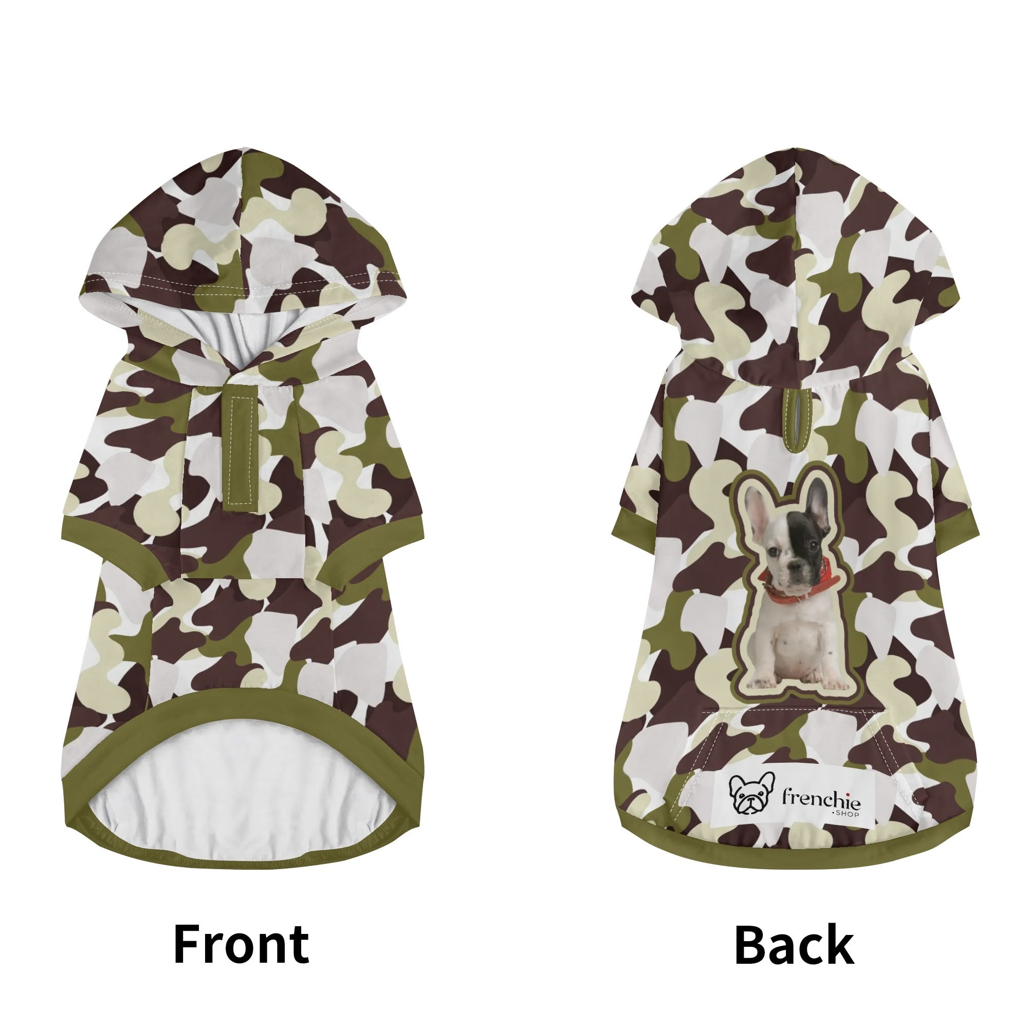 Hoodies Featuring Your Dog’s Photo | Frenchie Shop Original Casual Wear