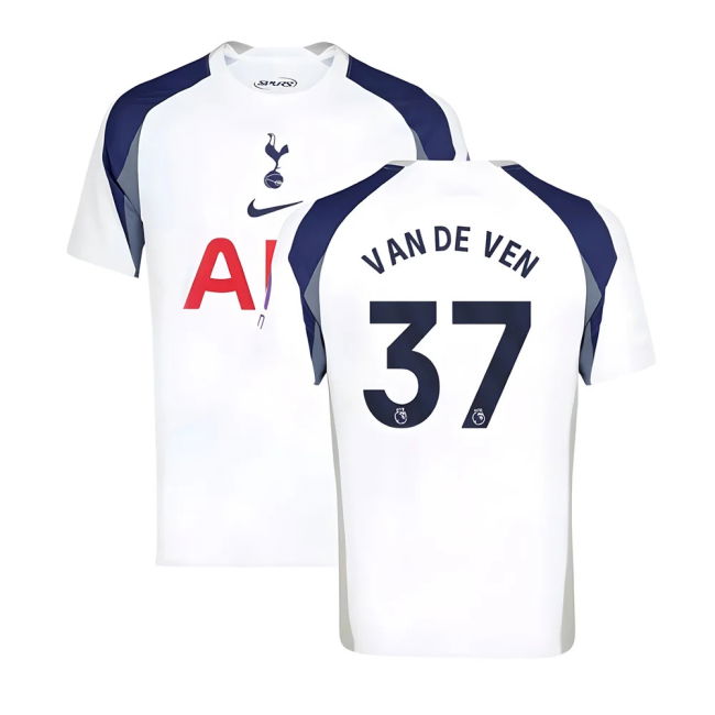 First-Class 2025-2026 Tottenham Home Economical Stretchable Van D#639