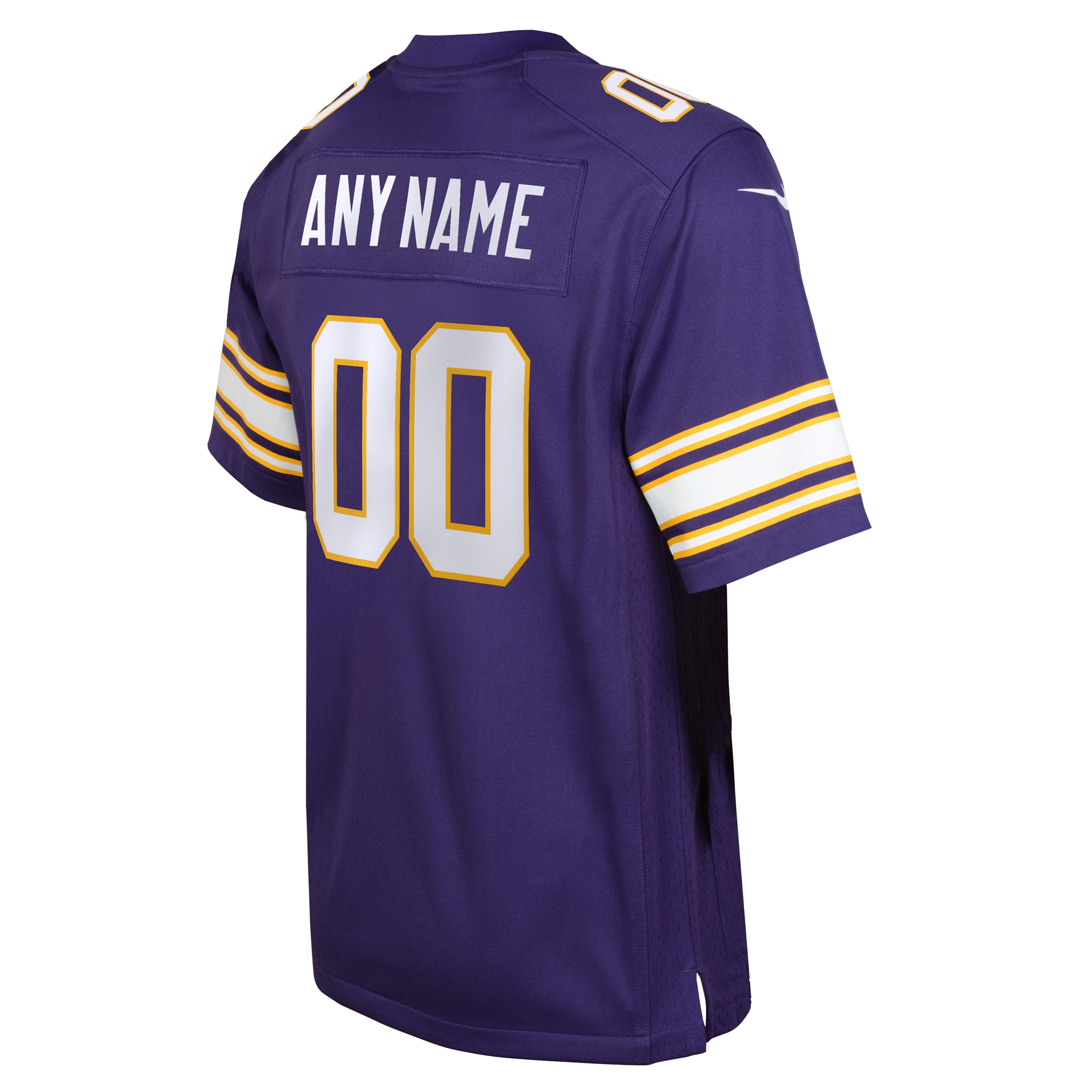 [JED] Minnesota Vikings Youth Classic Custom Game Jersey - Purple