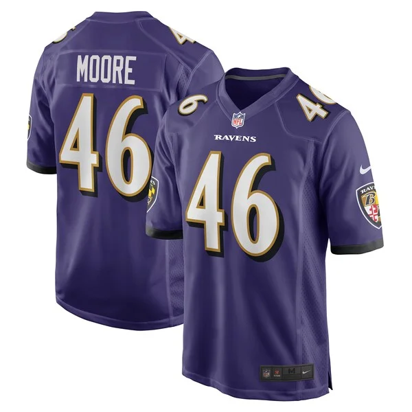 Baltimore Ravens Game NFL Jersey - Purple | Pro-Level Football Apparel
