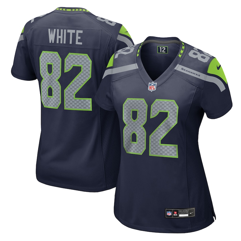 None Cody White SEA Seahawks Bold Pro-Level Jersey Game Day Wear