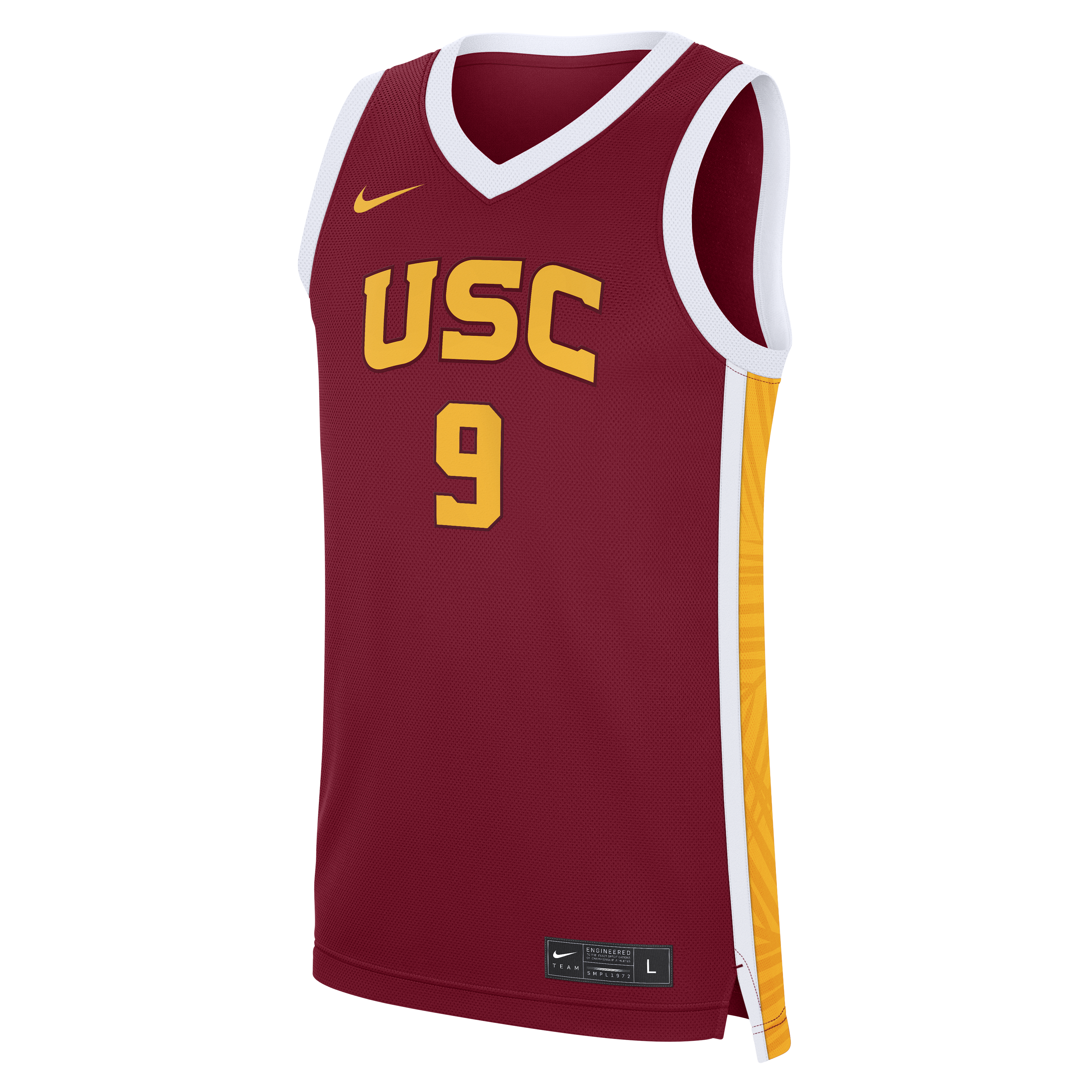 [NJP] Jazzy Davidson USC Trojans Road Replica Basketball Jersey - Cardinal